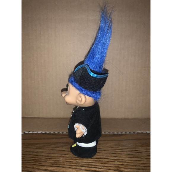 Vintage 5" Russ Troll Doll -  England/British Colonial Office - Picture 2 of 6
